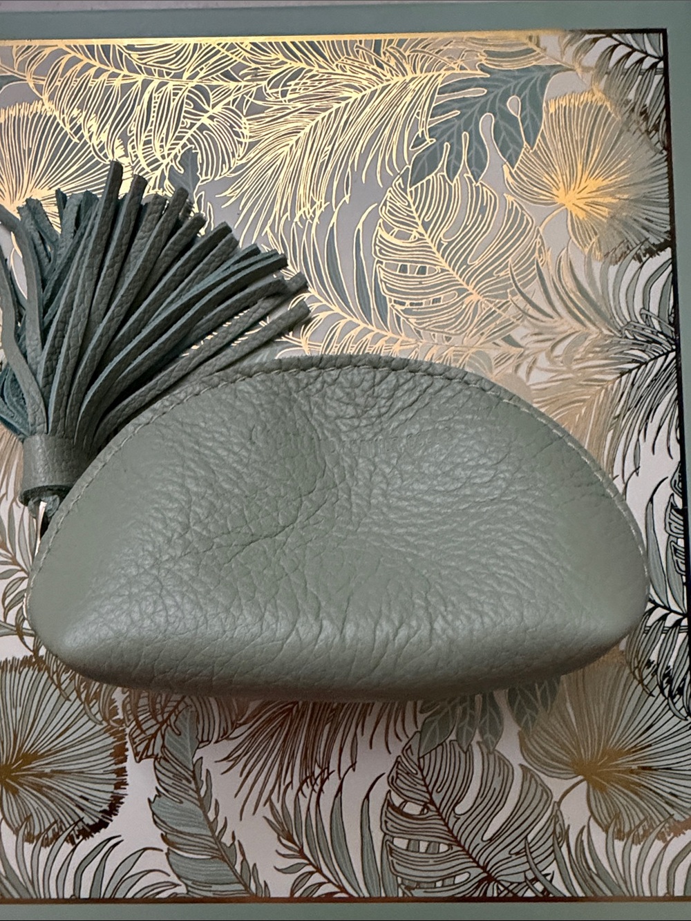Portland Leather Goods Pistachio Taco Tassel